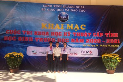 Học sinh trường THCS Ba Vì tham gia cuộc thi KHKT cấp tỉnh năm học 2020-2021